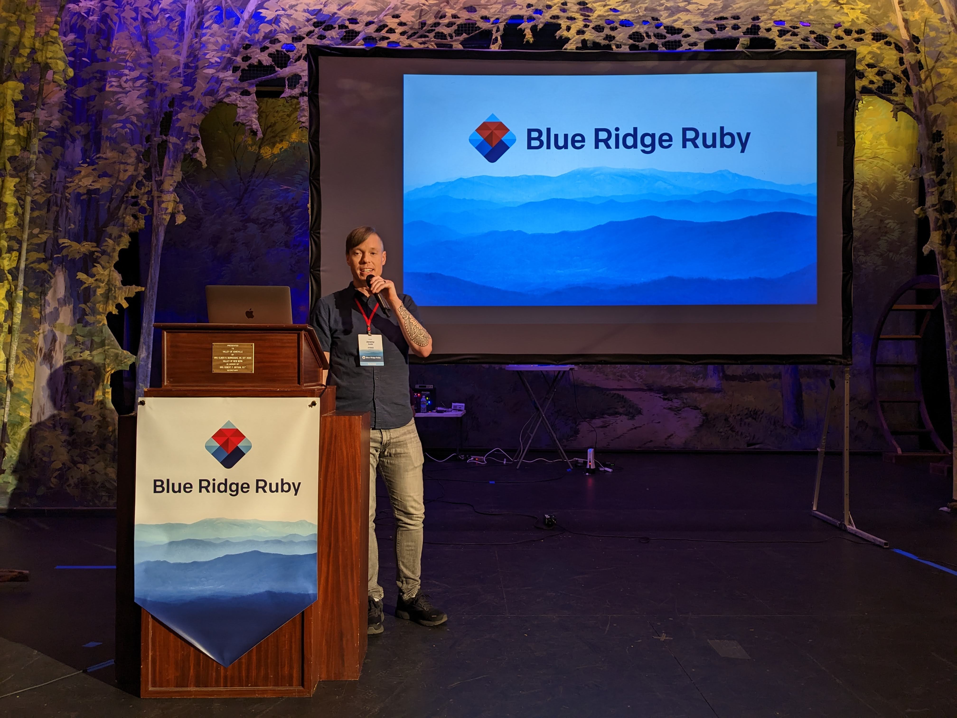 Jeremy Smith closing Blue Ridge Ruby