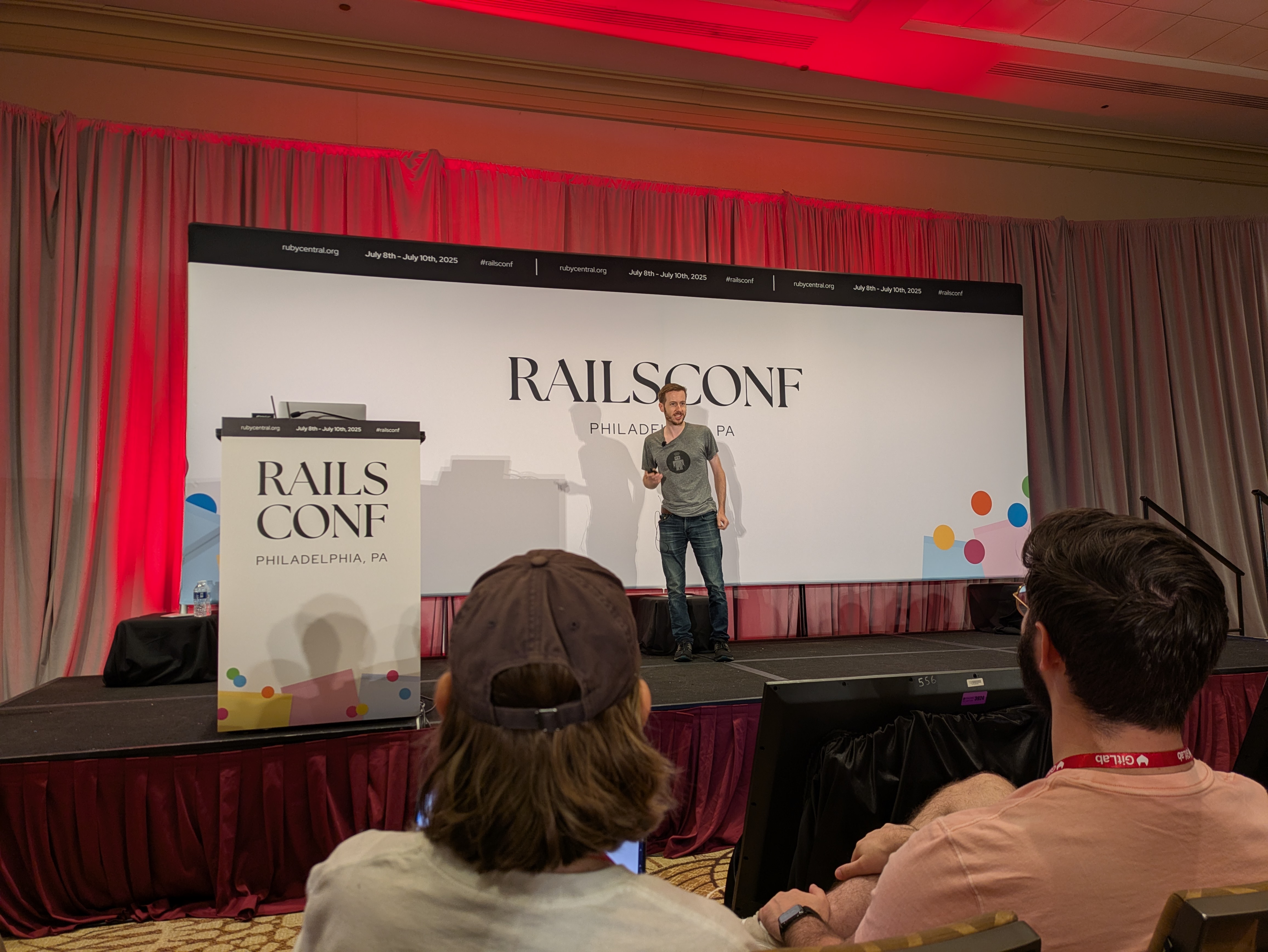 Joël at RailsConf 2025