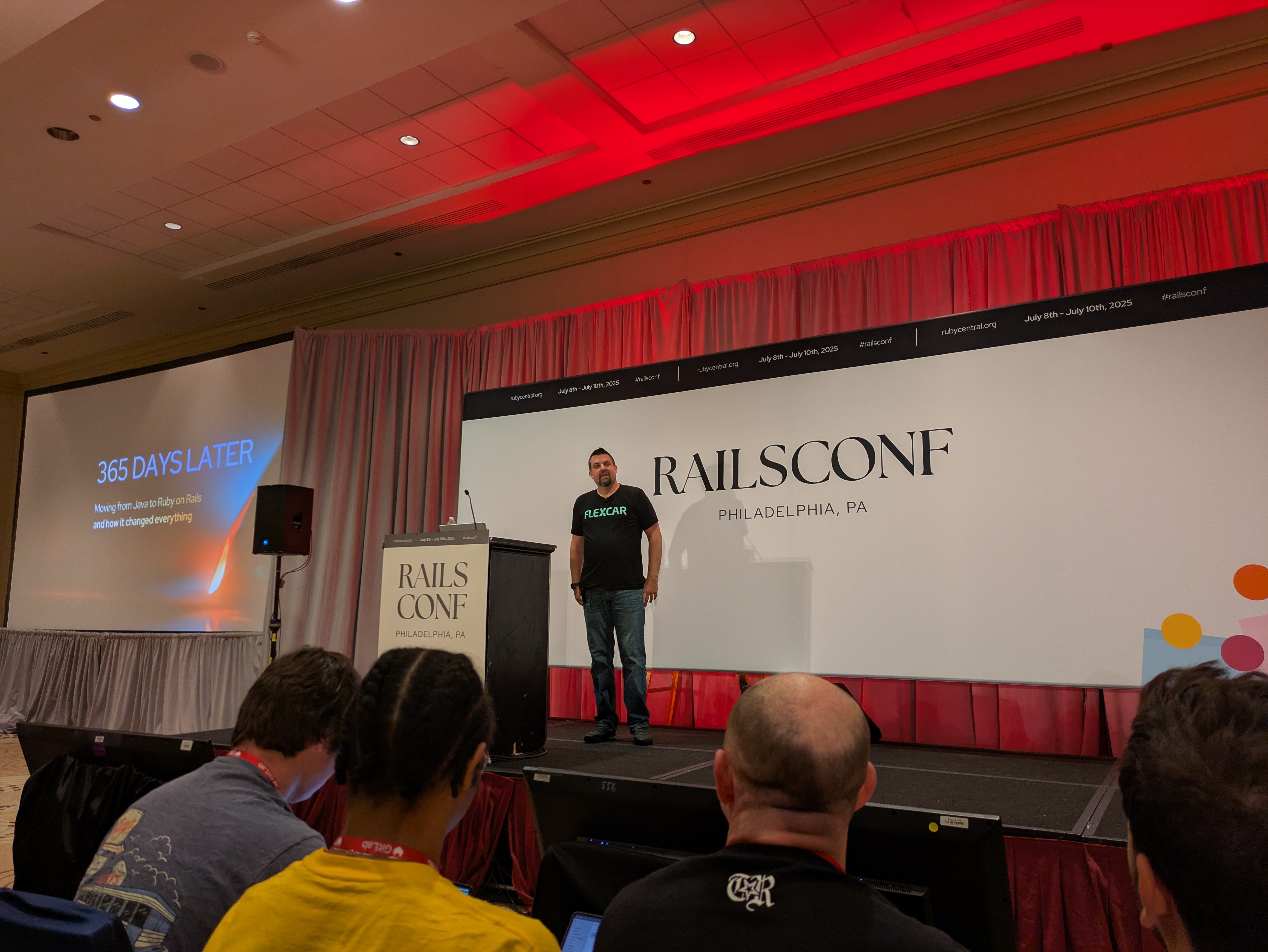 John at RailsConf 2025
