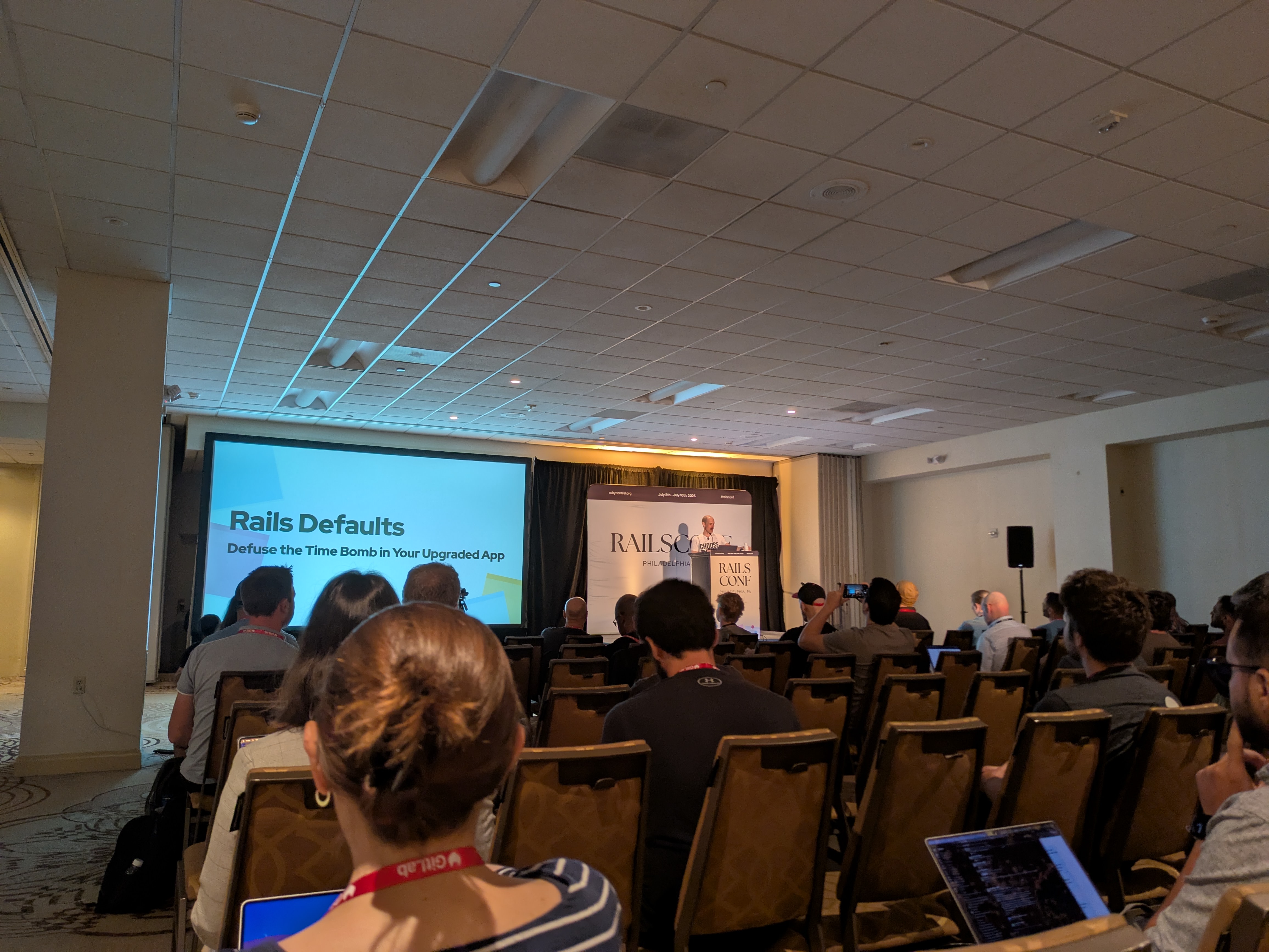 Josh at RailsConf 2025