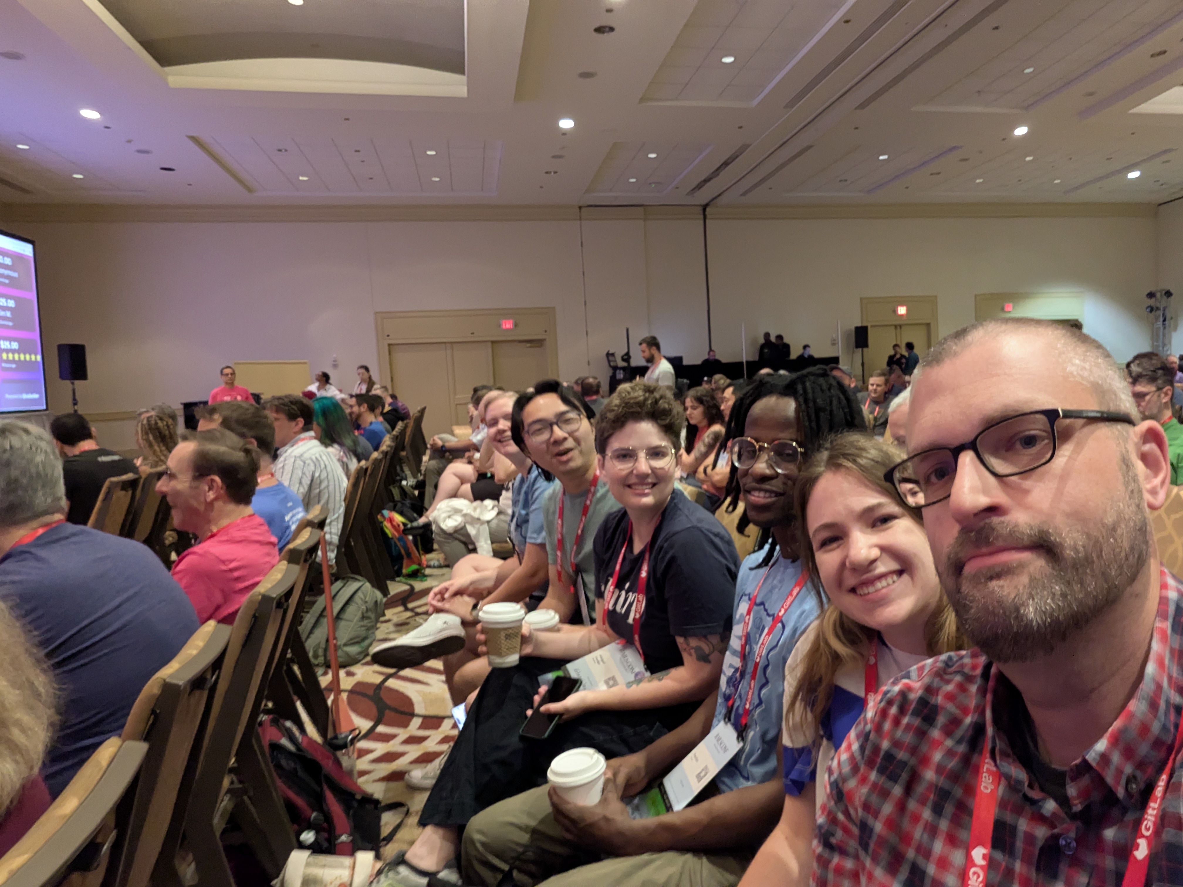 Pubmark (Tessa, Jeremy, Abigail, Brandon, Shae, and me at RailsConf 2025