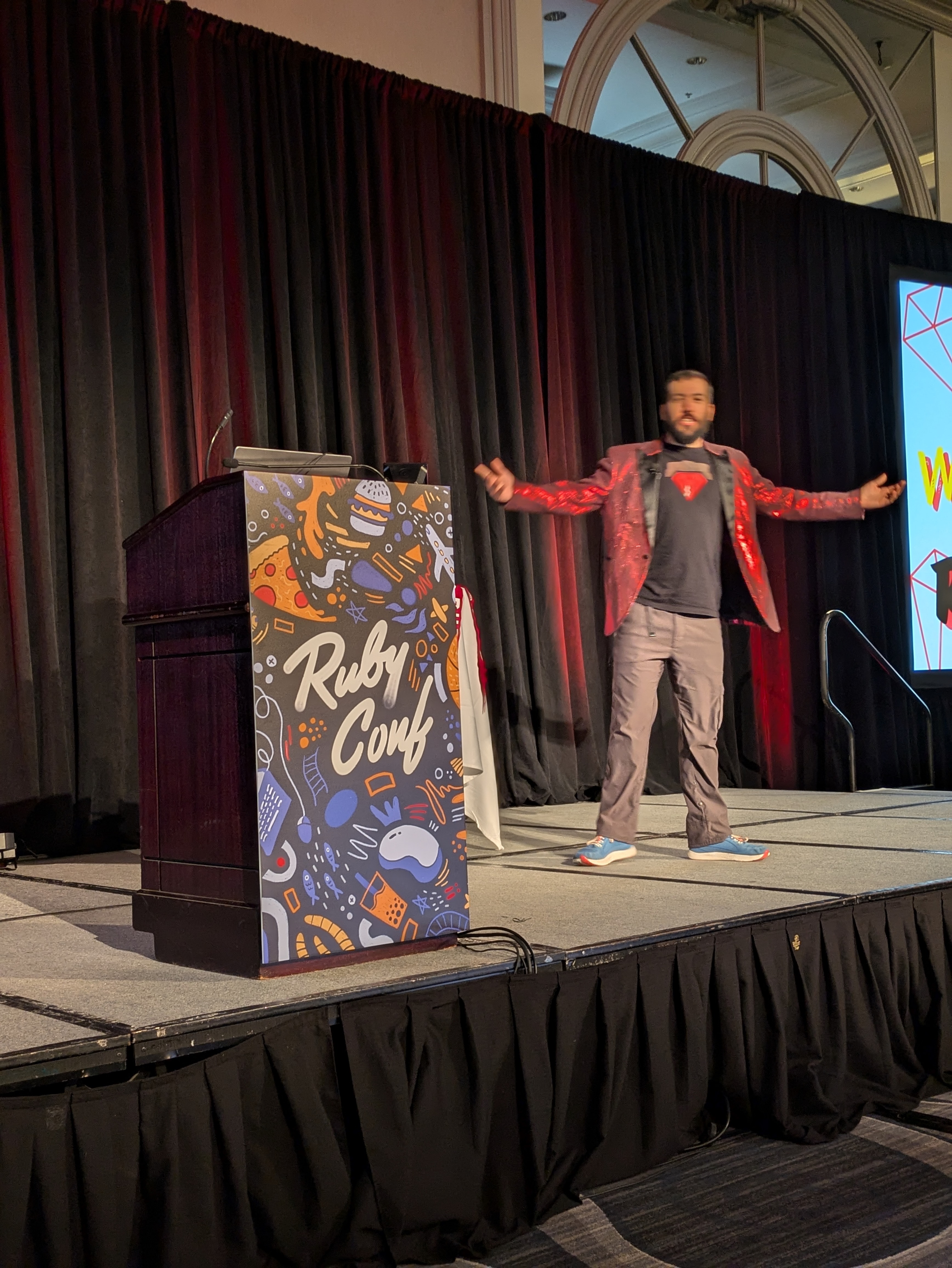 Drew Bragg at RubyConf 2024