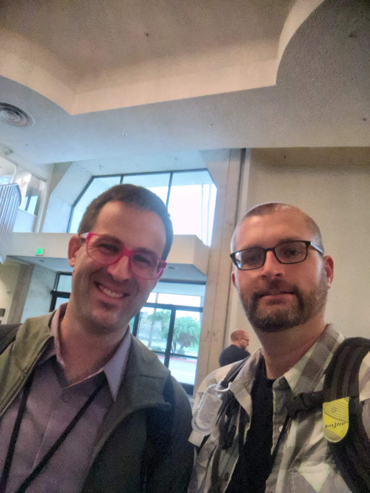 Tim Riley and me at RubyConf 2023